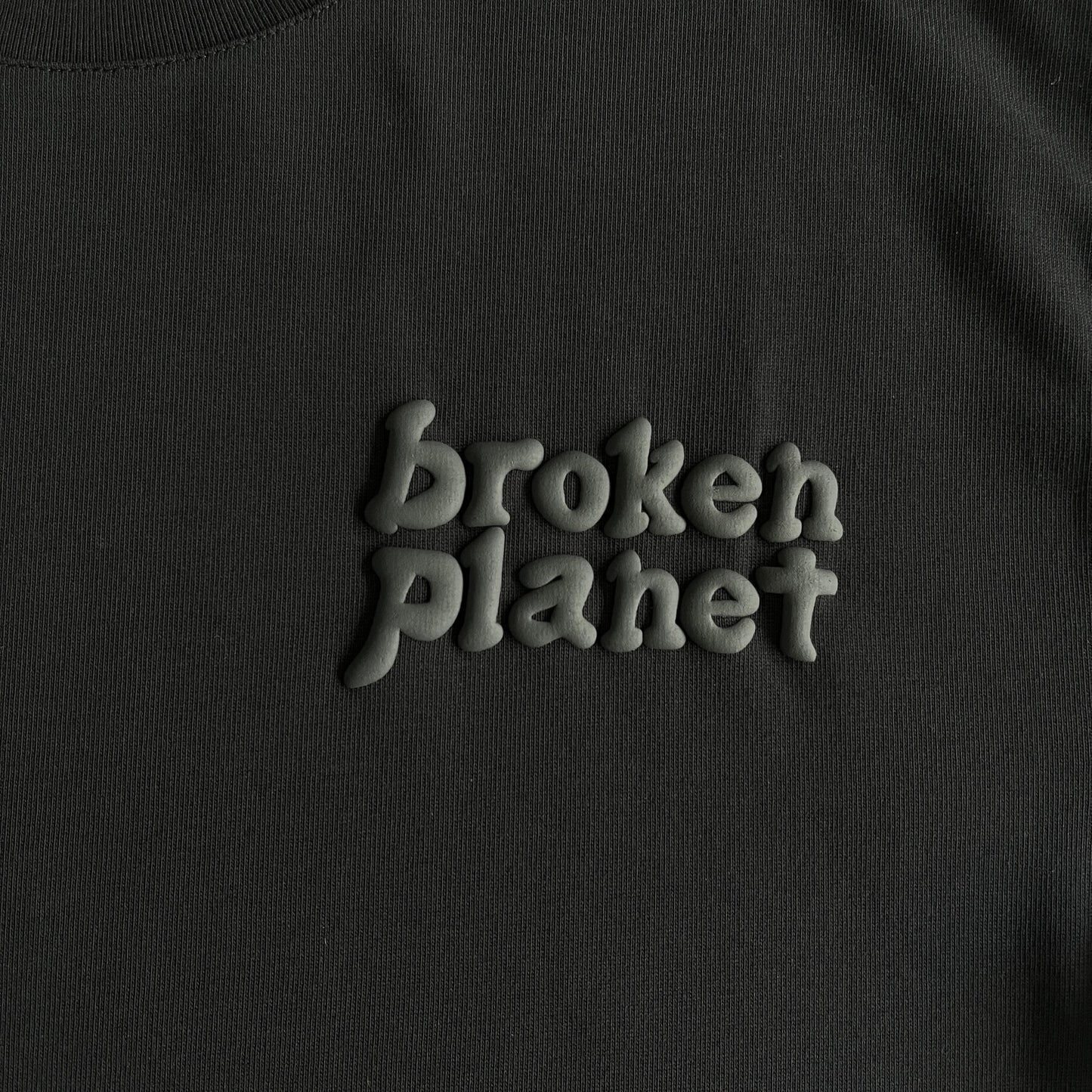 Maglietta corta con lettera base Broken Planet 
