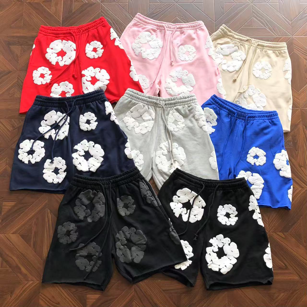 Denim Tears The Cotton Wreath Shorts – AFONTEPLUG
