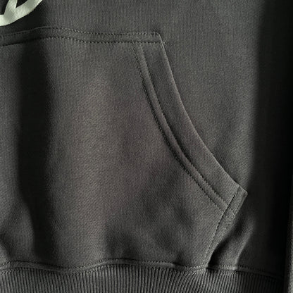 „Broken Planet“-Kapuzenpullover mit Doppelreißverschluss 