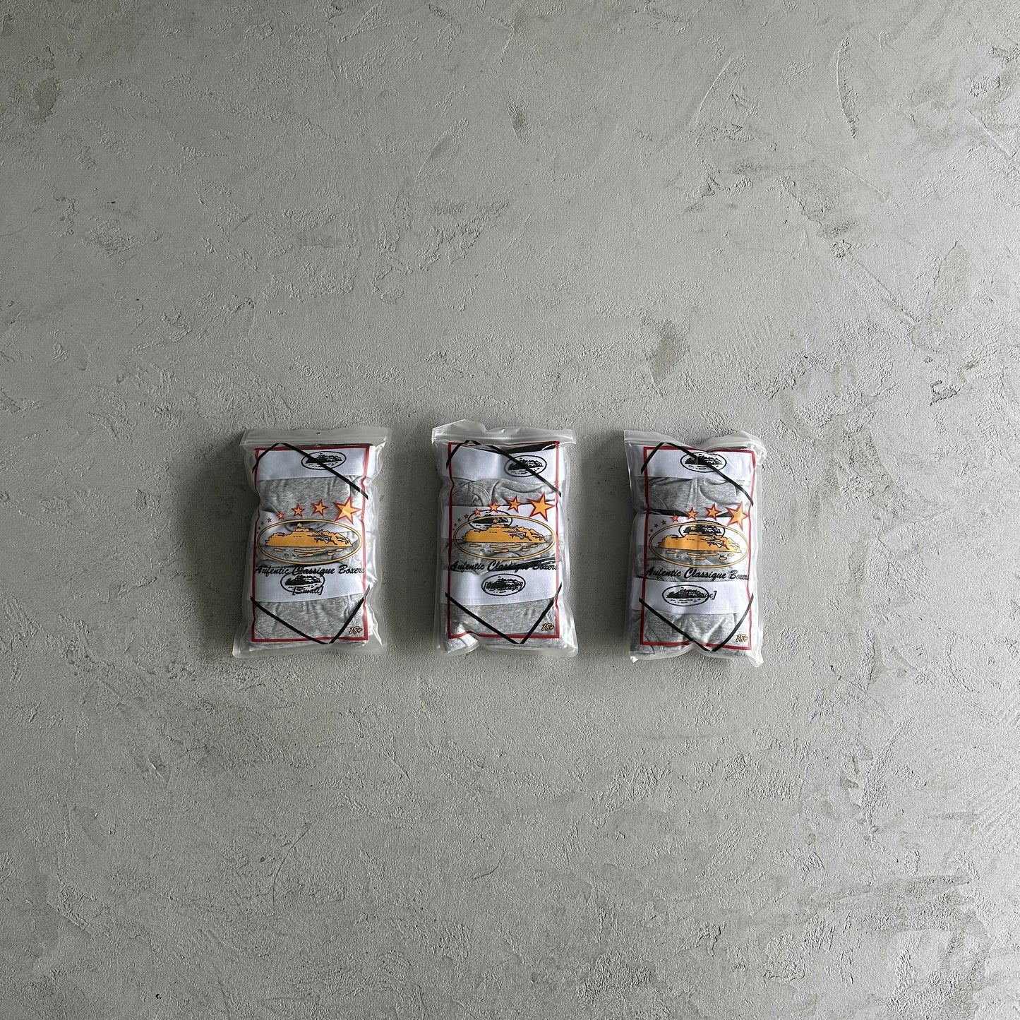 Corteiz (3er-Pack) ALCATRAZ Boxershorts 