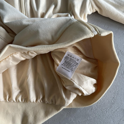 Corteiz Samtjacke Creme