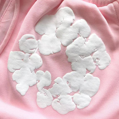 Pantaloncini con strappi in denim 