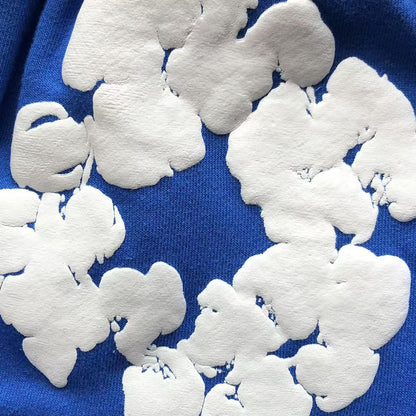 Pantaloncini con strappi in denim 