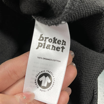 Broken Planet Herz-Totenkopf-Kapuzenpullover 