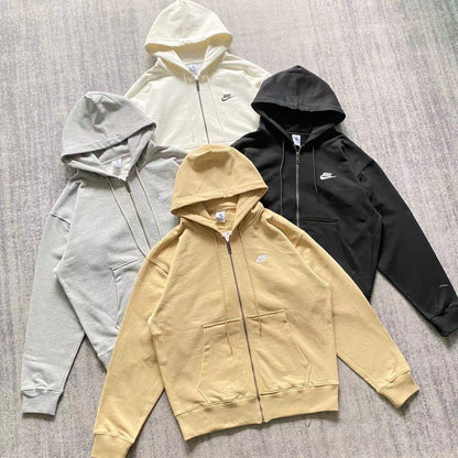 Felpa con cappuccio Nike Zip