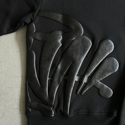 Synaworld Rundhalsanzug Schwarz 