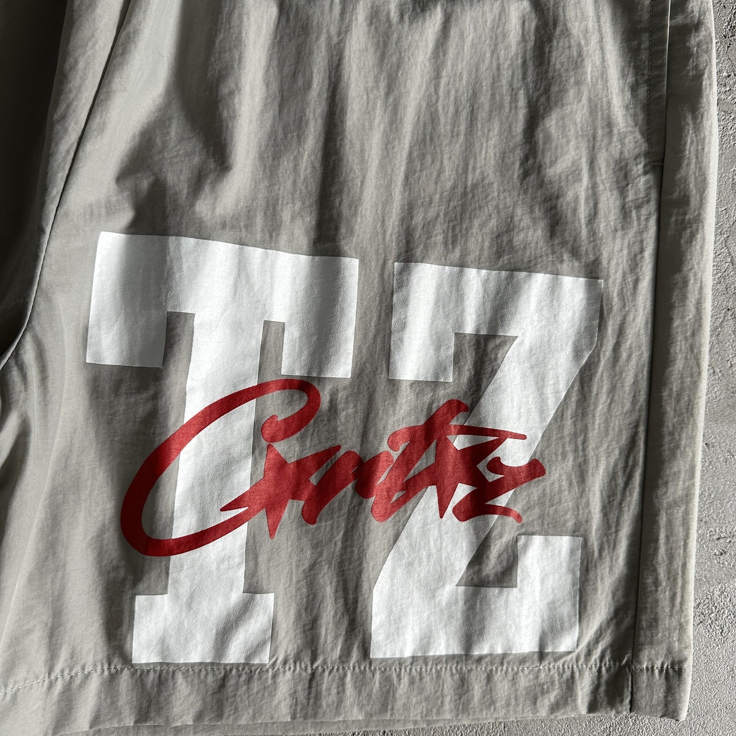 Pantaloncini da corsa e pioggia Corteiz