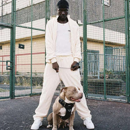 Corteiz Velvet Trackset Creme 