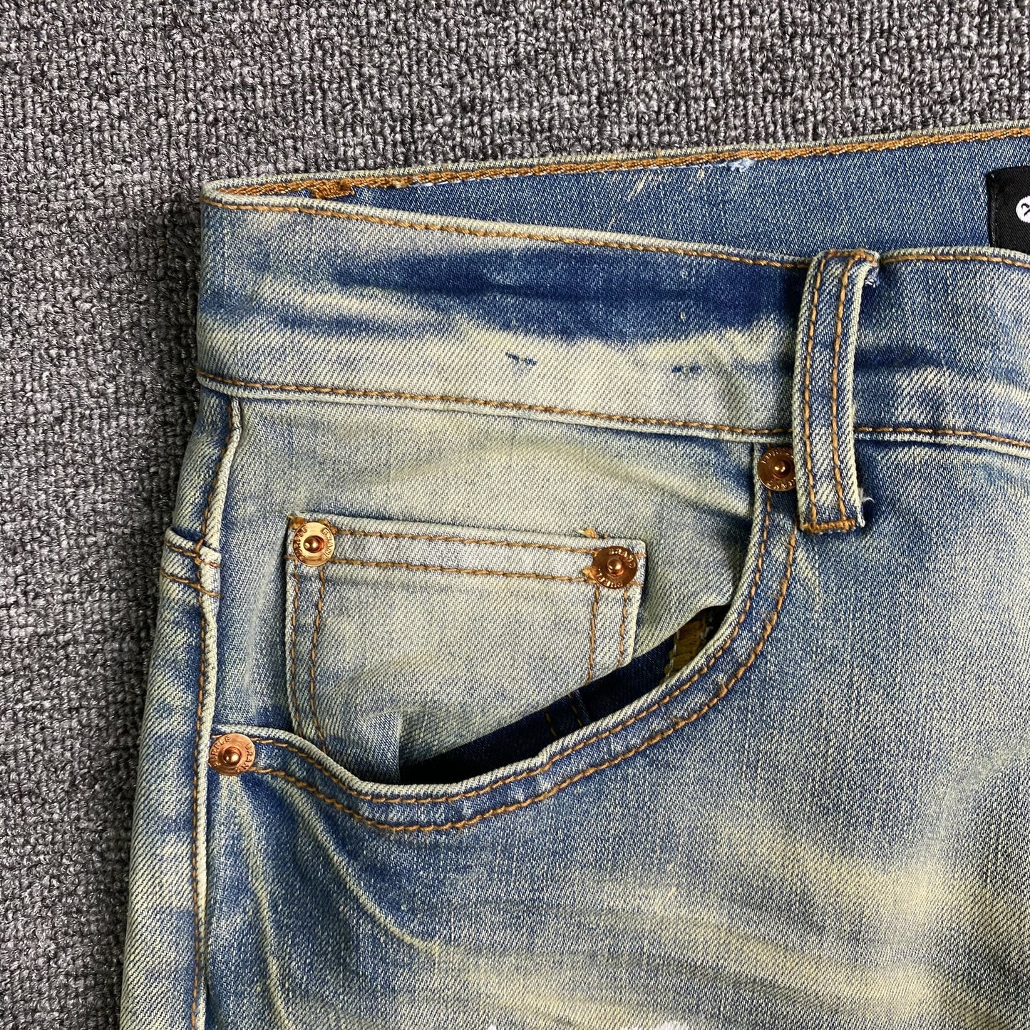 Jeans slim del marchio Purple