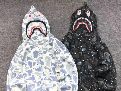 Felpa con cappuccio Bape