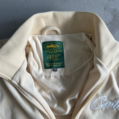 Corteiz Velvet Trackset Creme 