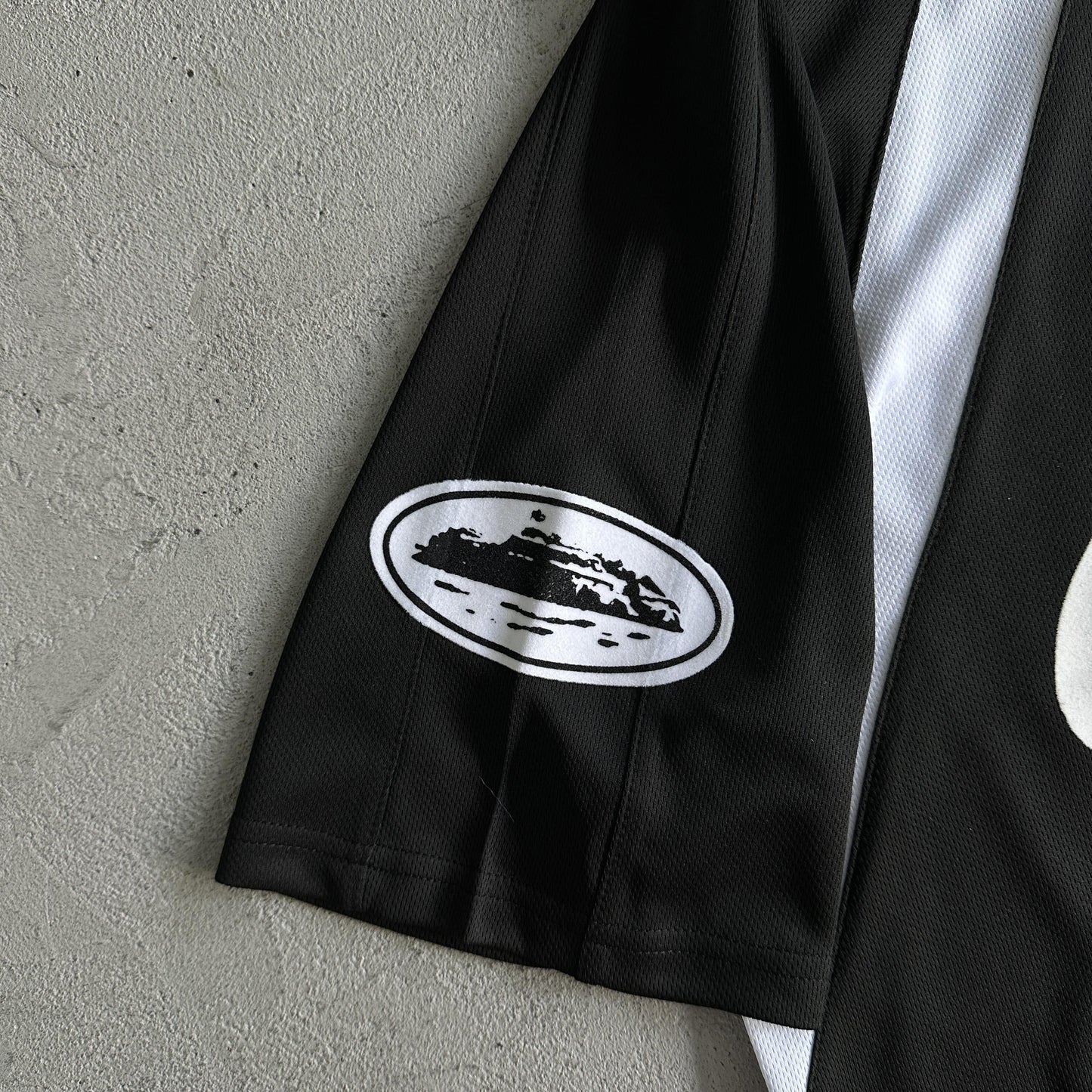 Corteiz Panel Jersey-Schwarz