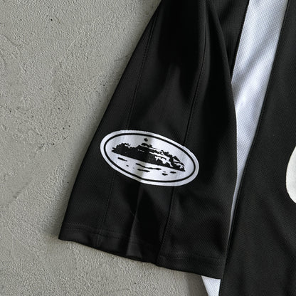 Corteiz Panel Jersey-Schwarz