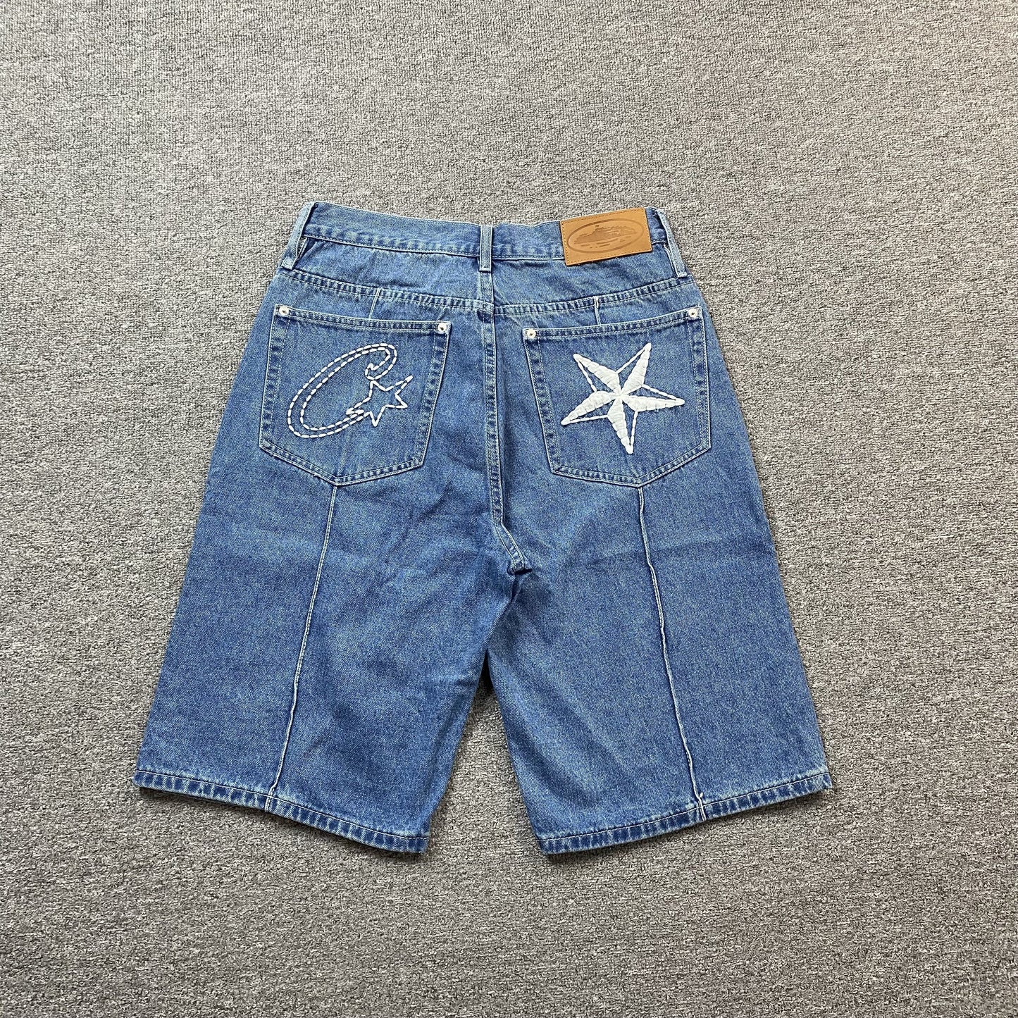 Corteiz Denim Jeans-Shorts