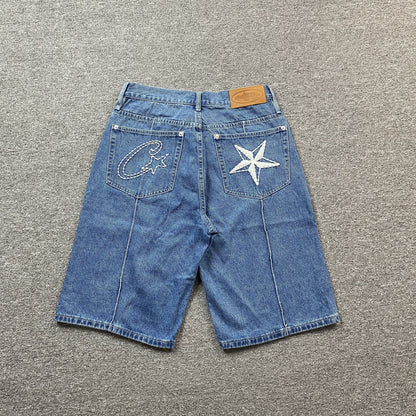 Corteiz Denim Jeans-Shorts