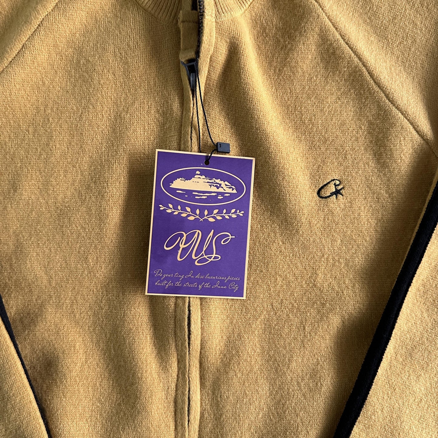 Corteiz Fleece-Strickreißverschluss