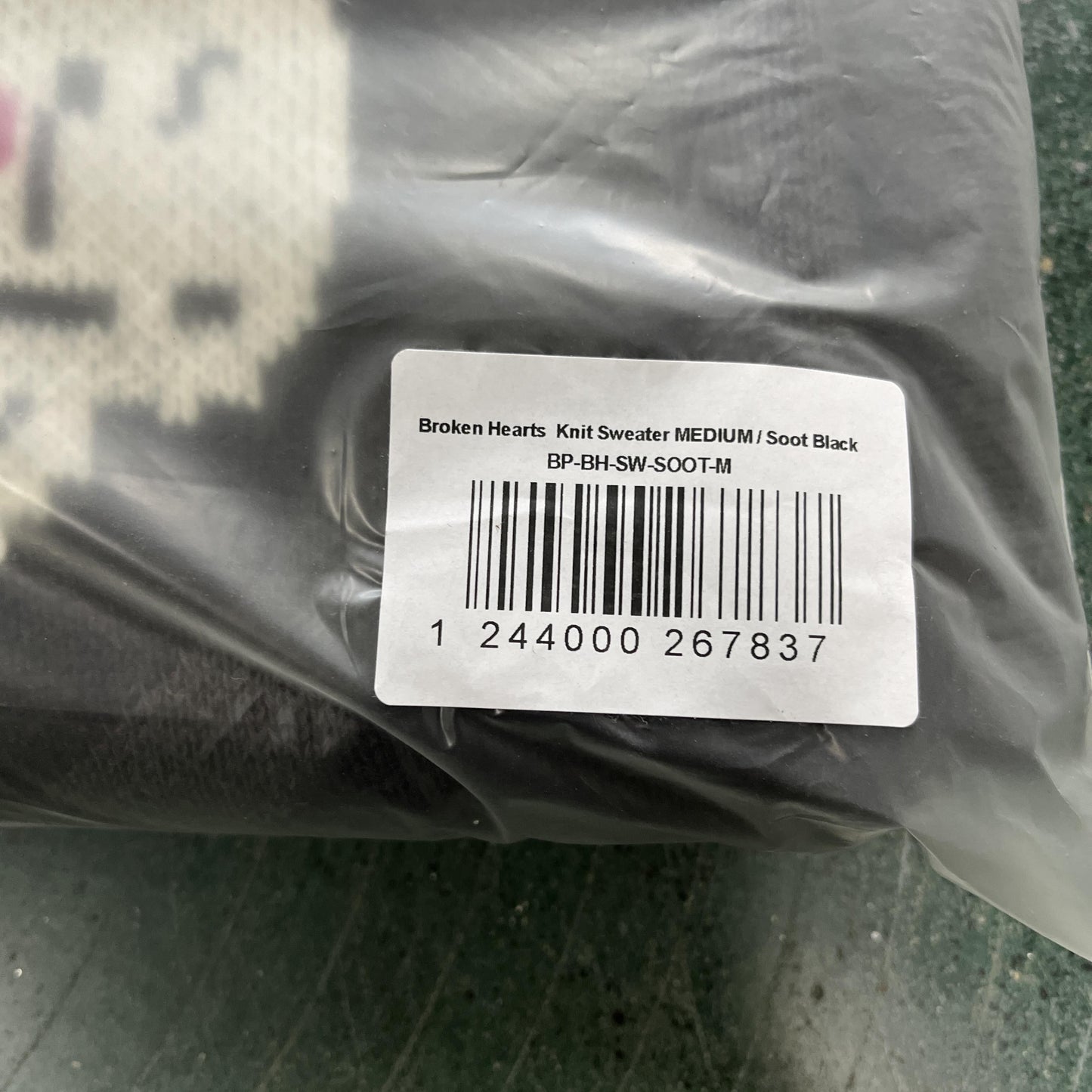 Maglione a forma di cuore con teschio di Broken Planet