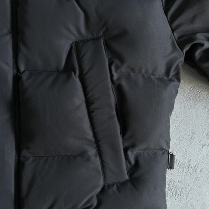 Trapstar Decoded Pufferjacke mit Kapuze 2.0 Schwarz / Infrarot 