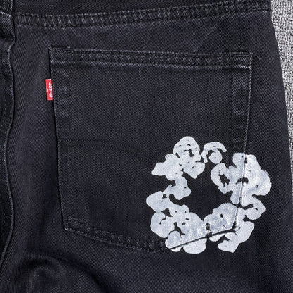 Jeans strappati in denim