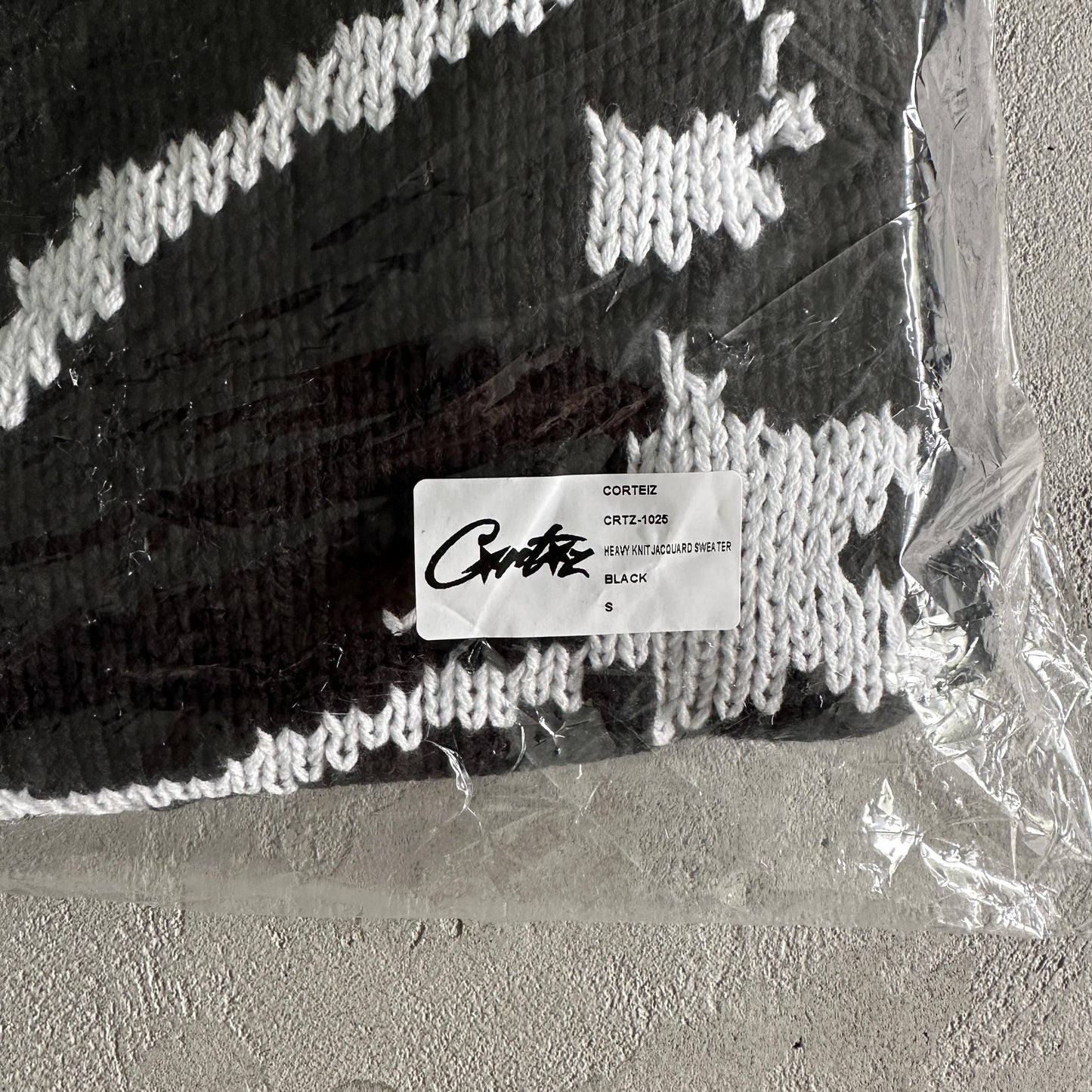 Grobstrickpullover Corteiz aus Jacquard 