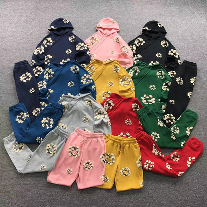 Completo Denim Strappato