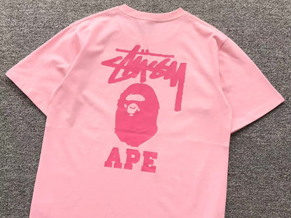 Maglietta Bape x Stussy