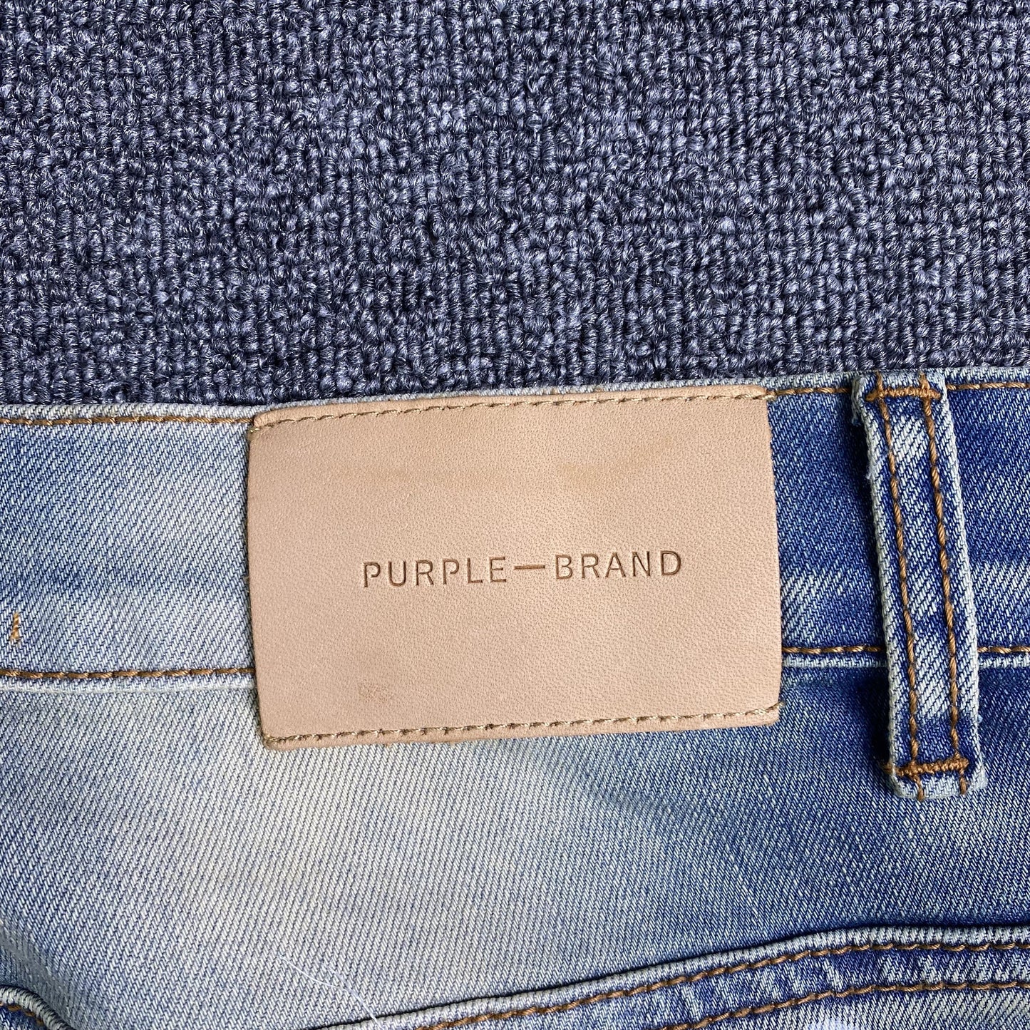 Jeans slim del marchio Purple