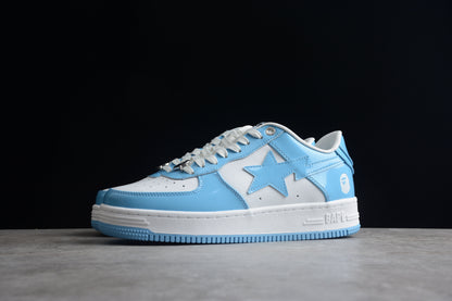 Bape Sta Lackleder North Carolina Blau 