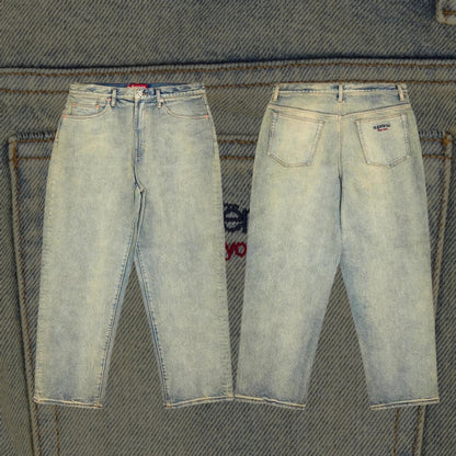 Supreme Baggy Jeans Dirty Indigo