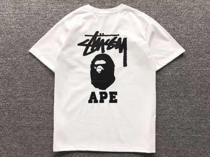 Maglietta Bape x Stussy