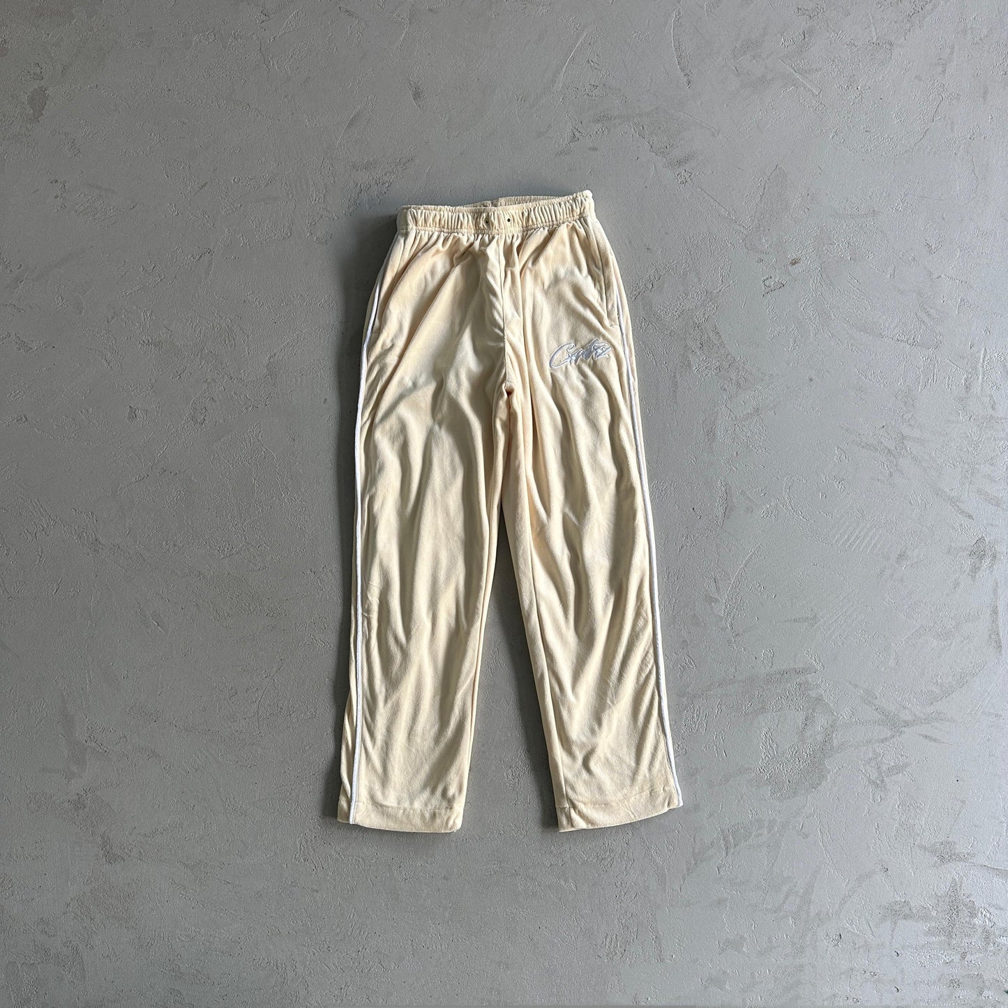 Corteiz Velvet Pant Cream