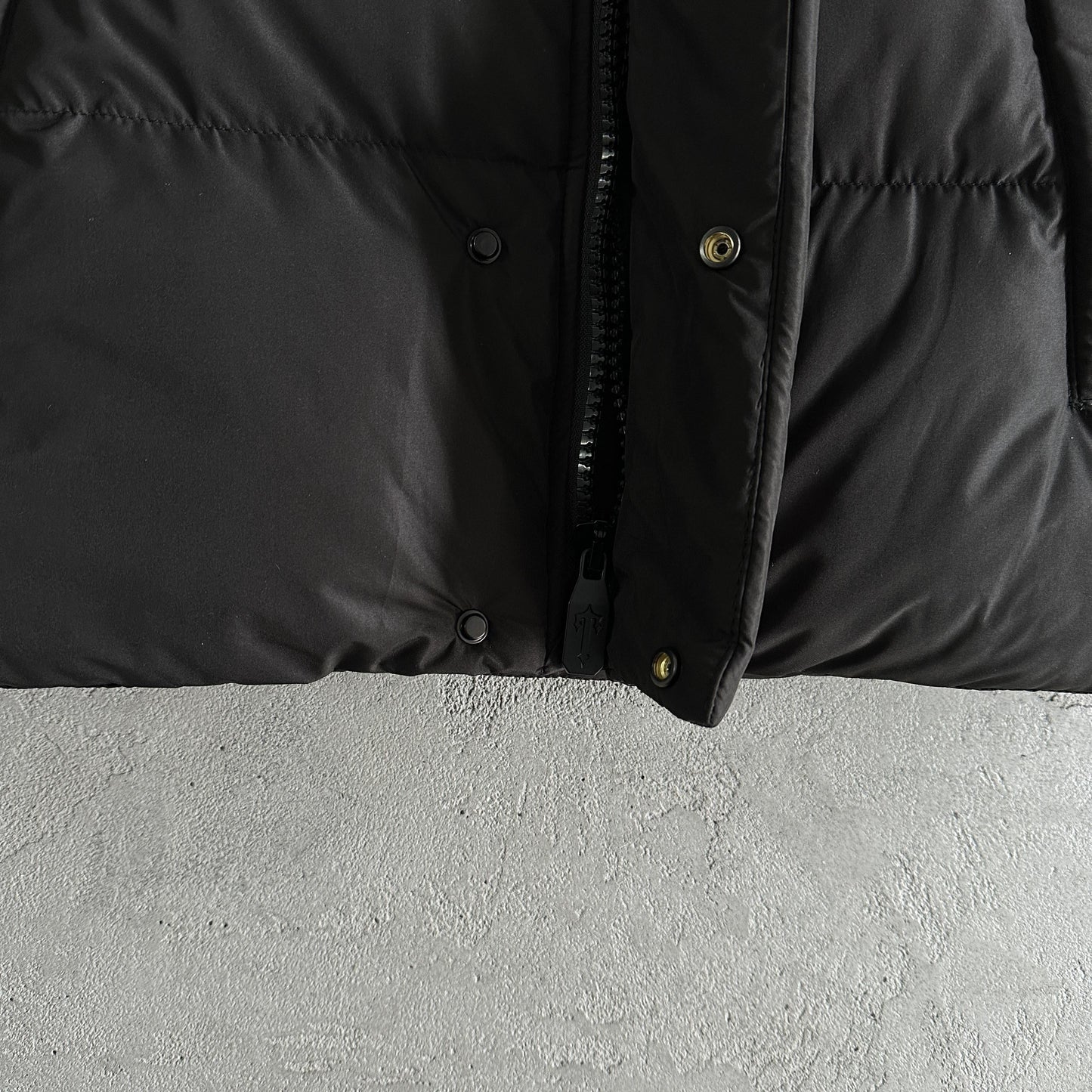 Trapstar Decoded Arch Pufferjacke Schwarz 