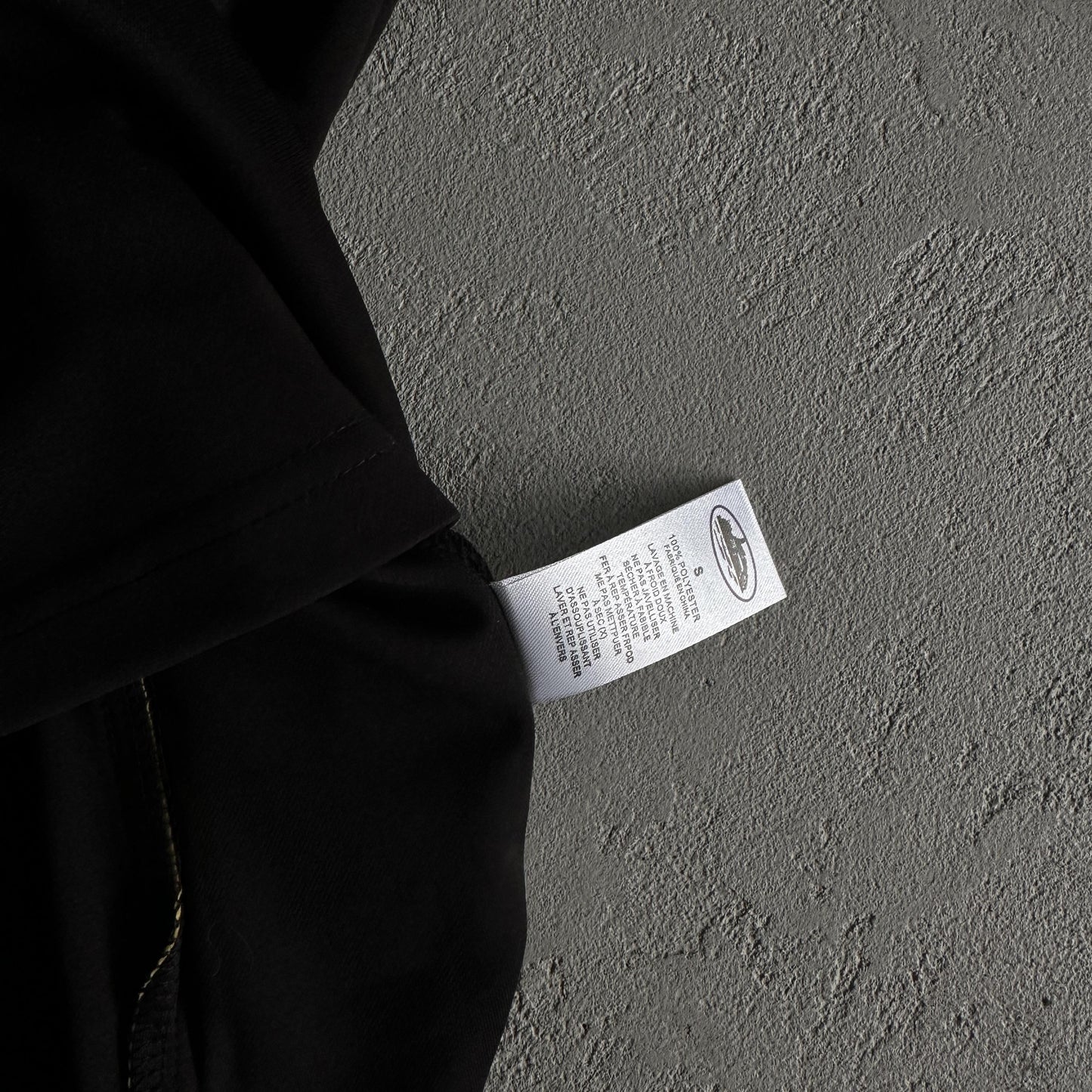 Corteiz Talismo Fußballtrikot – Schwarz 