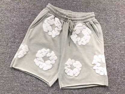 Maglietta con lacrime di denim