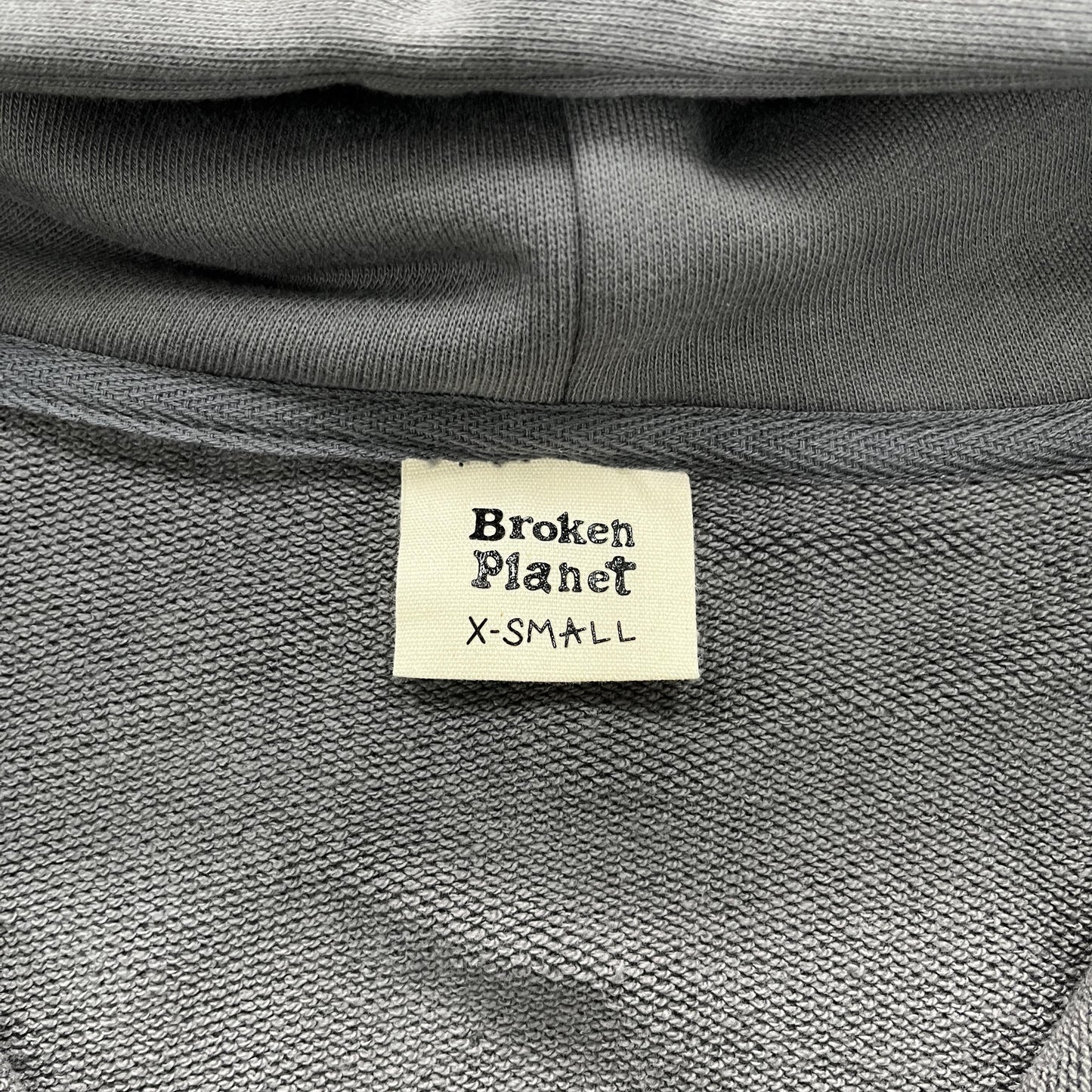 Broken Planet Planet Kapuzenpullover mit Reißverschluss 