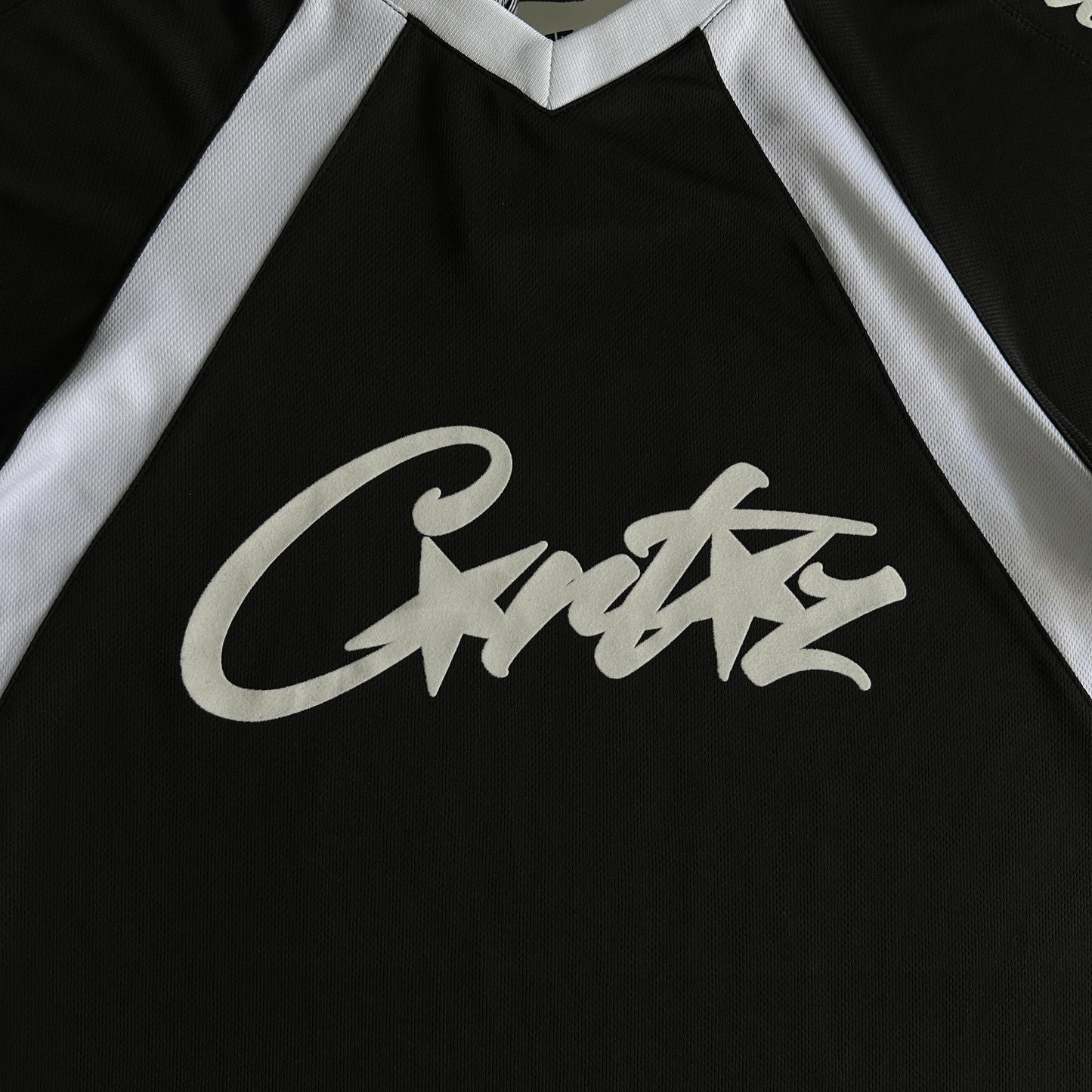 Corteiz Panel Jersey-Schwarz