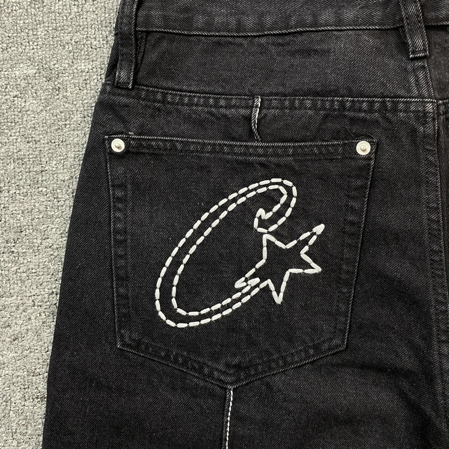 Corteiz Denim Jeans-Shorts