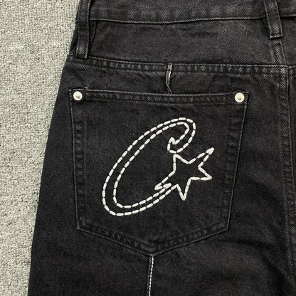 Corteiz Denim Jeans-Shorts