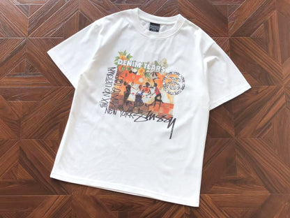 Maglietta Denim Tears x Stussy 