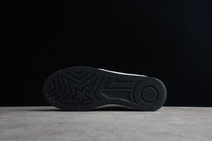 Bape Sta Schwarzes Lackleder 