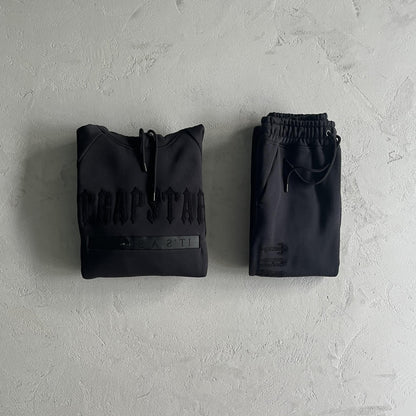 Trapstar Trainingsanzug Chenille Decording Black Out 