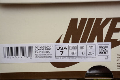 Air Jordan 1 Retro Low Golf Travis Scott Neutral Olive