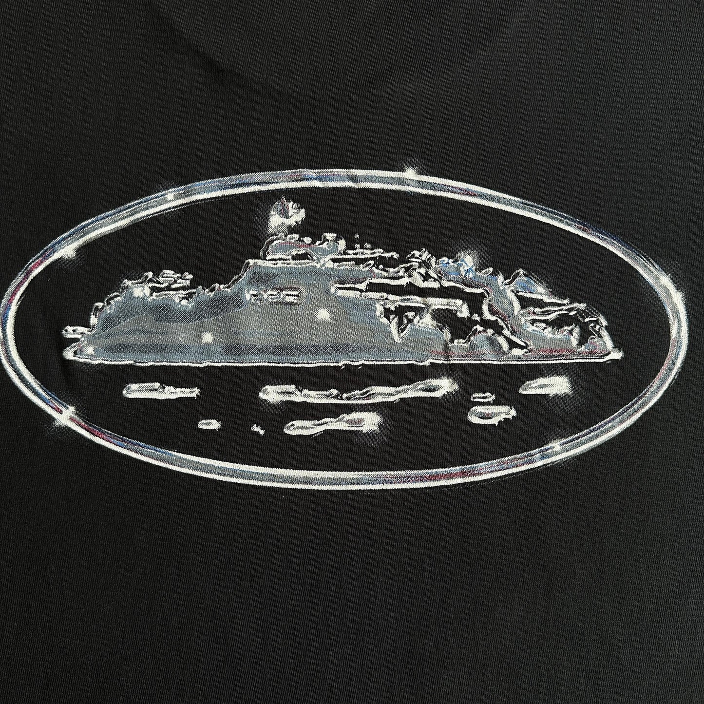 Corteiz T-Shirt Alcatraz Chrom 