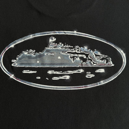 Corteiz T-Shirt Alcatraz Chrom 