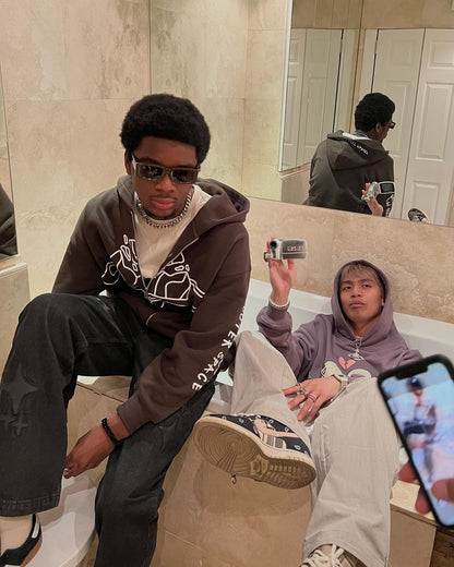 Broken Planet Market – Arctic – Kapuzenpullover mit Reißverschluss 