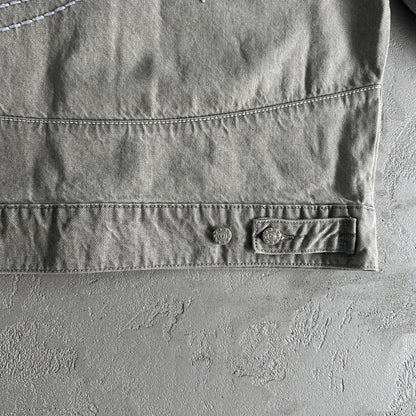 Giacca in denim Corteiz grigia