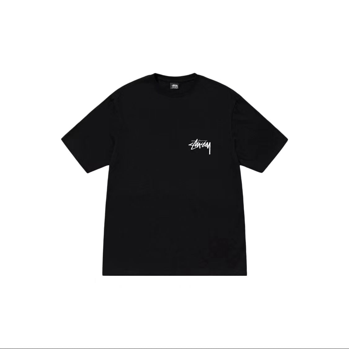 Maglietta Stussy tagliata a dadini 