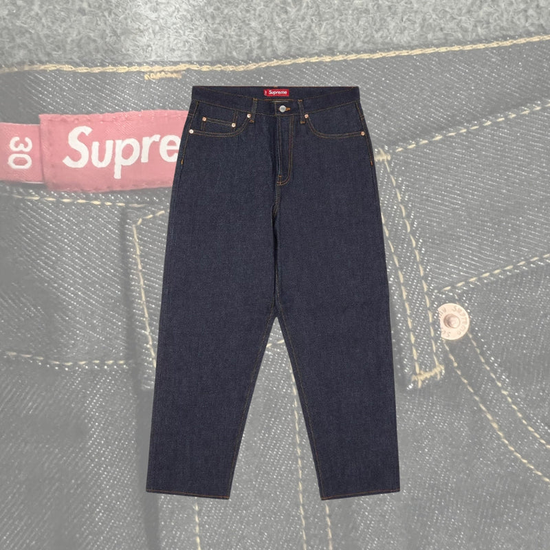 Supreme Baggy Jeans Black Copper Wire