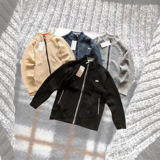 Giacca in pile Lacoste