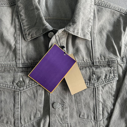 Giacca in denim Corteiz grigia